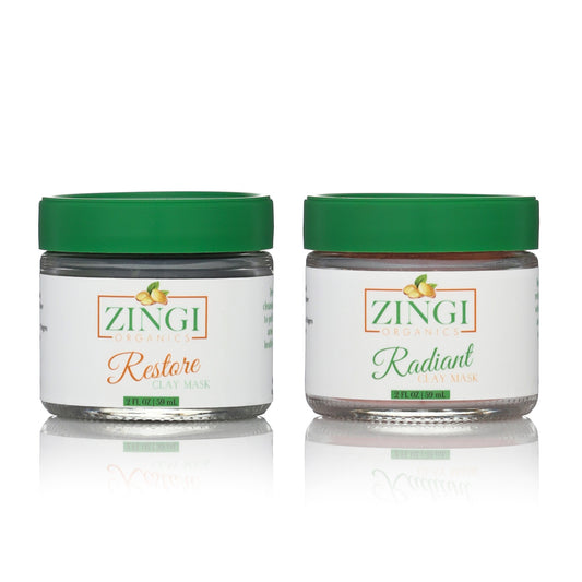 Radiant & Restore Clay Mask Duo